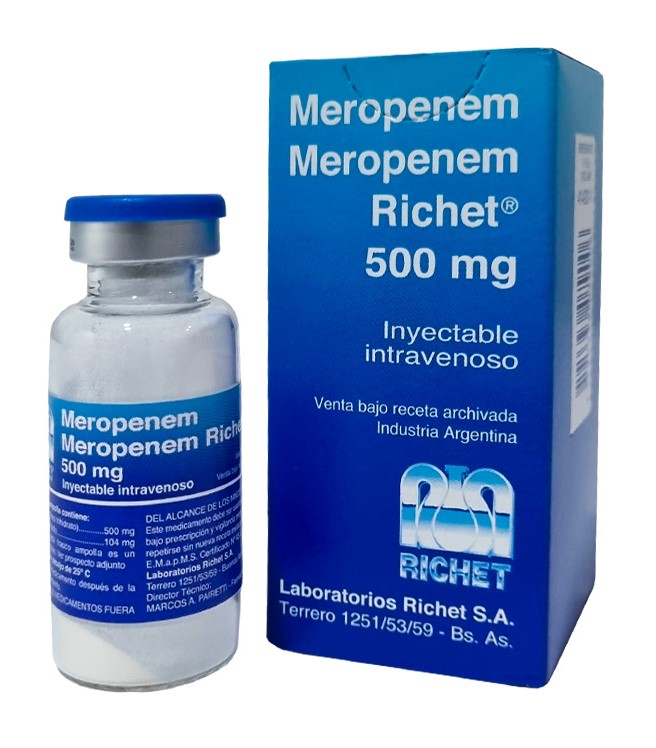 Meropenem Richet 500 mg