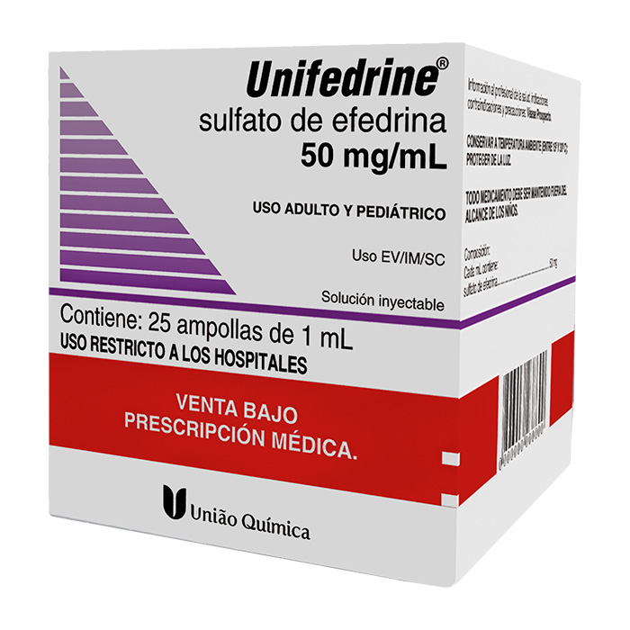 UNIFEDRINE 50 mg/ml