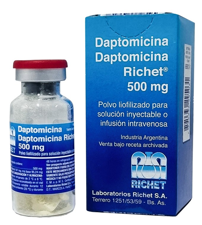 DAPTOMICINA RICHET 500 mg