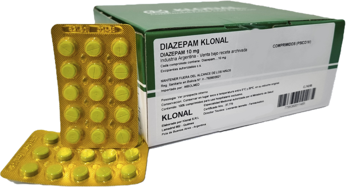 Diazepam Klonal 10 mg