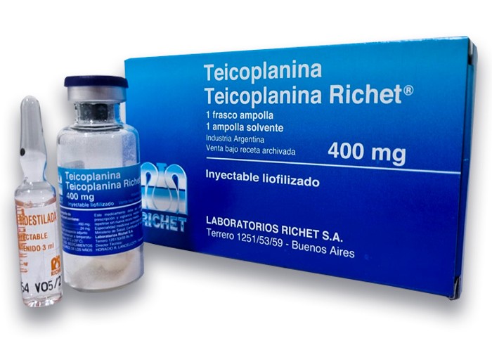Teicoplanina Richet 400 mg